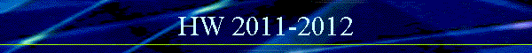 HW 2011-2012